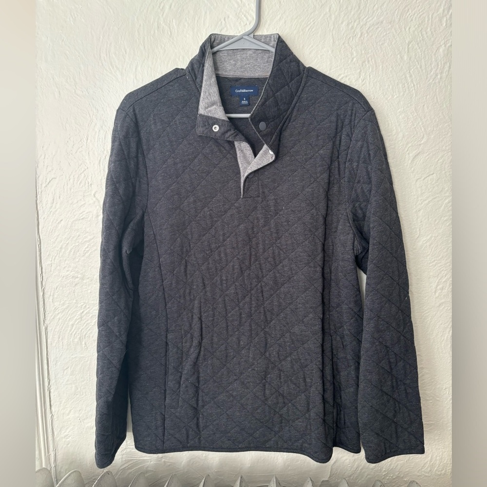 Men’s Croft & Barrow Quarter “zip” with snaps